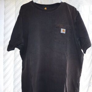Carhartt Black Short-Sleeve Pocket Tee